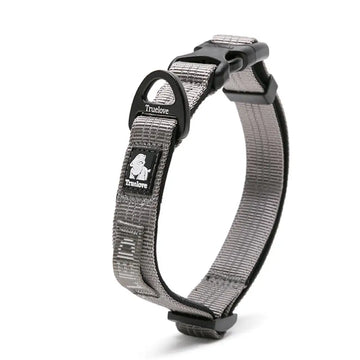 3M Reflective Neoprene Dog Collar – Soft Padded Adjustable Nylon for Small & Large Dogs