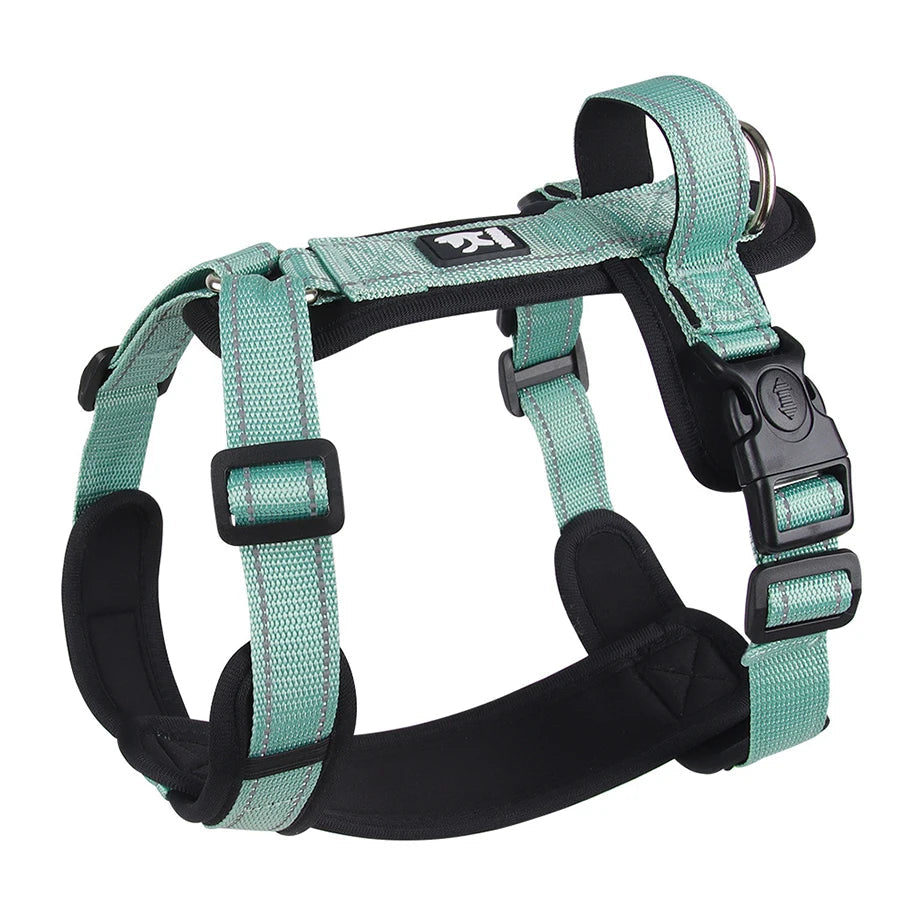 Reflective Dog Harness with Handle – Padded, Adjustable No-Pull Design