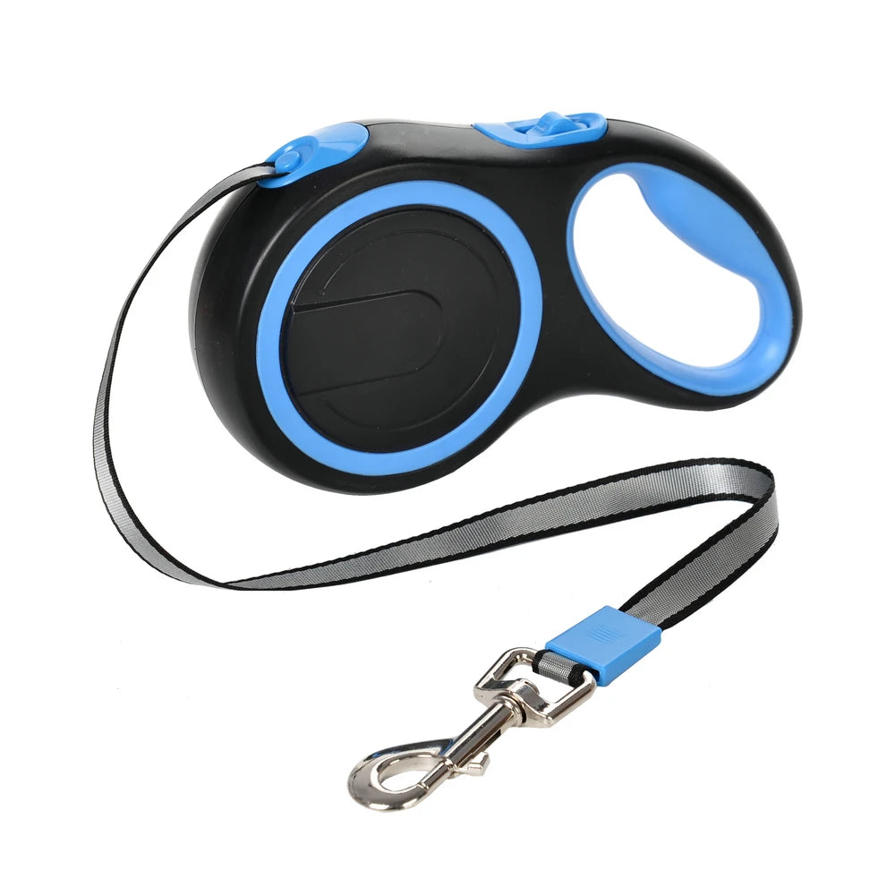Heavy Duty Retractable Dog Leash 5m / 8m – Strong Nylon Tape Lead for Large Dogs up to 50kg