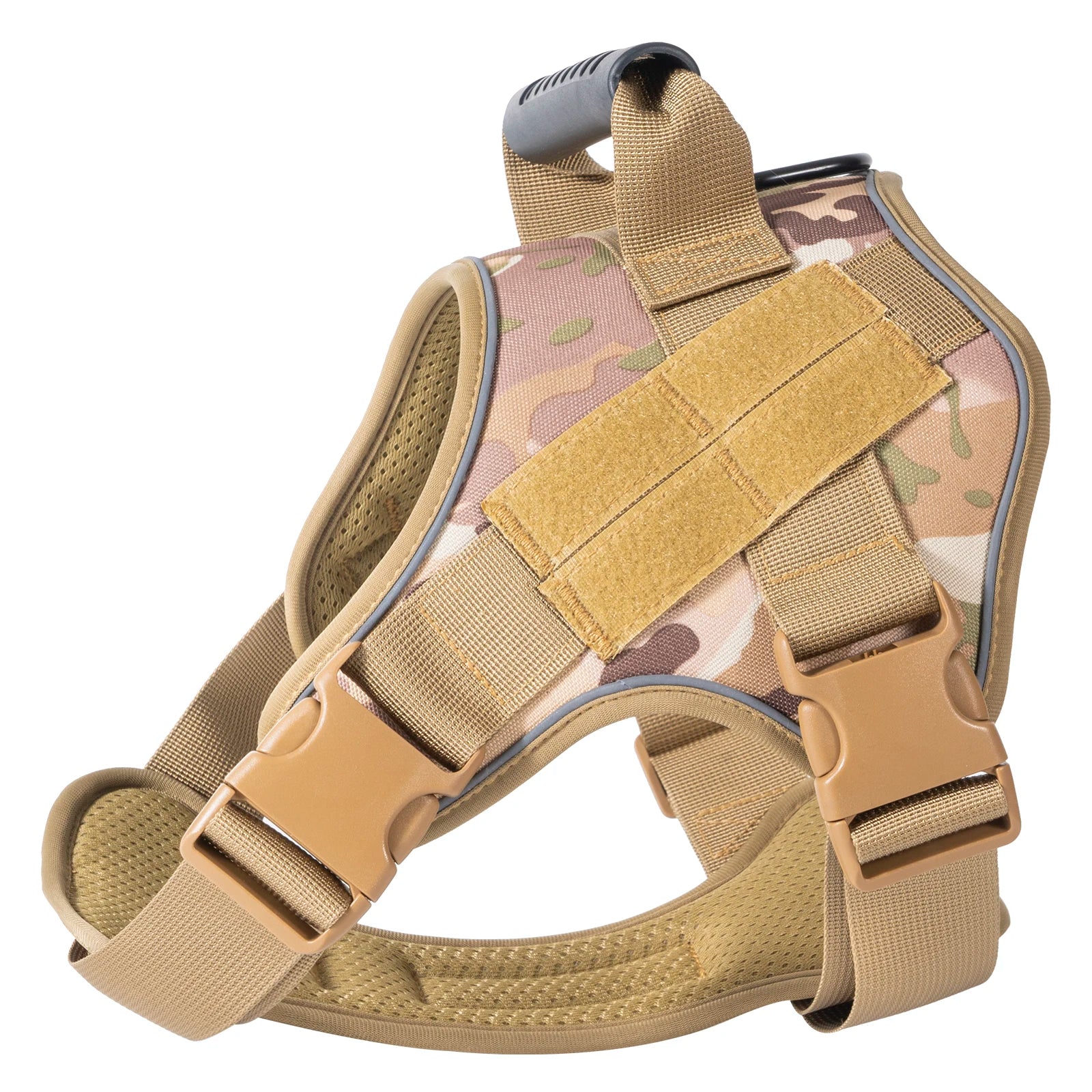 Tactical Dog Harness with Handle – No-Pull Reflective Vest for Medium & Large Dogs